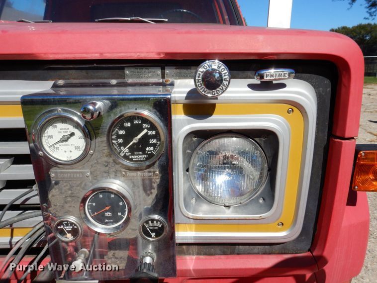 image for item KF9451 1975 Chevrolet C65  pumper fire truck