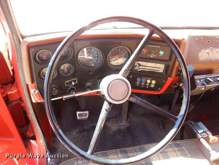 image for item KF9451 1975 Chevrolet C65  pumper fire truck