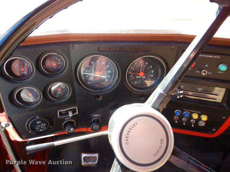 image for item KF9451 1975 Chevrolet C65  pumper fire truck