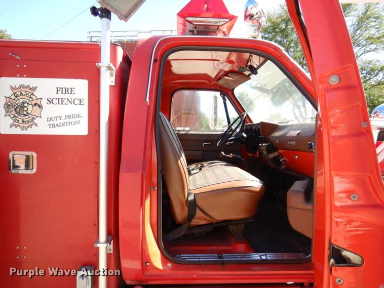 image for item KF9451 1975 Chevrolet C65  pumper fire truck