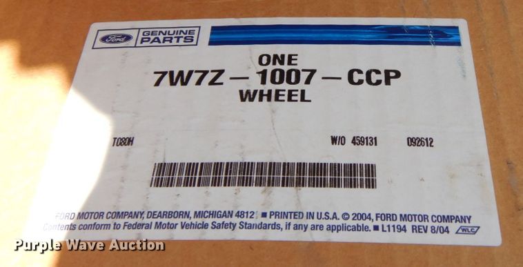 image for item KF9461 Pallet of automotive parts