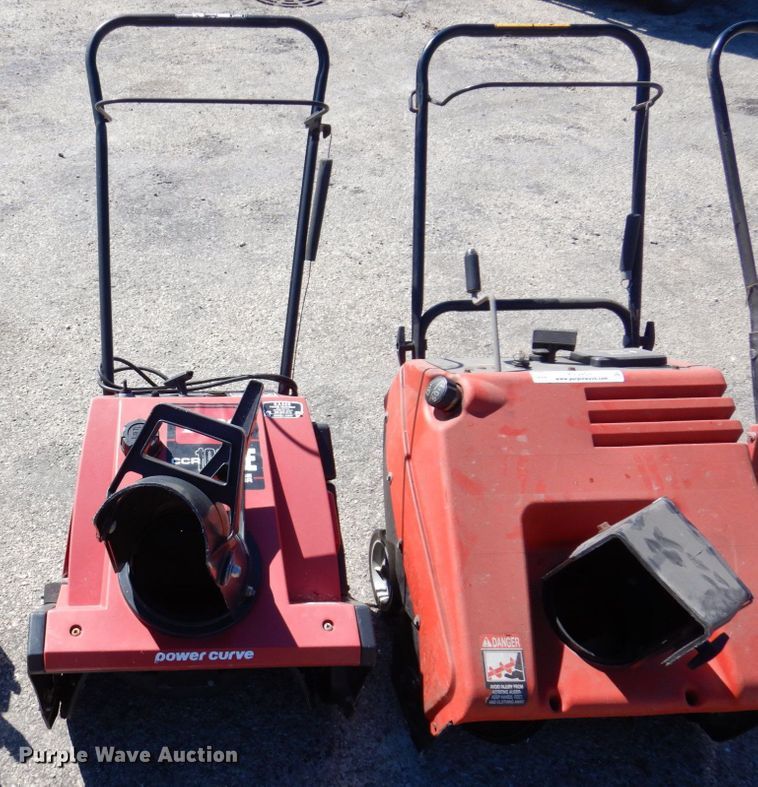 image for item KF9464 (4) snow blowers