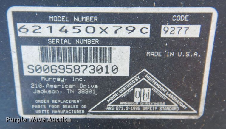 image for item KF9464 (4) snow blowers