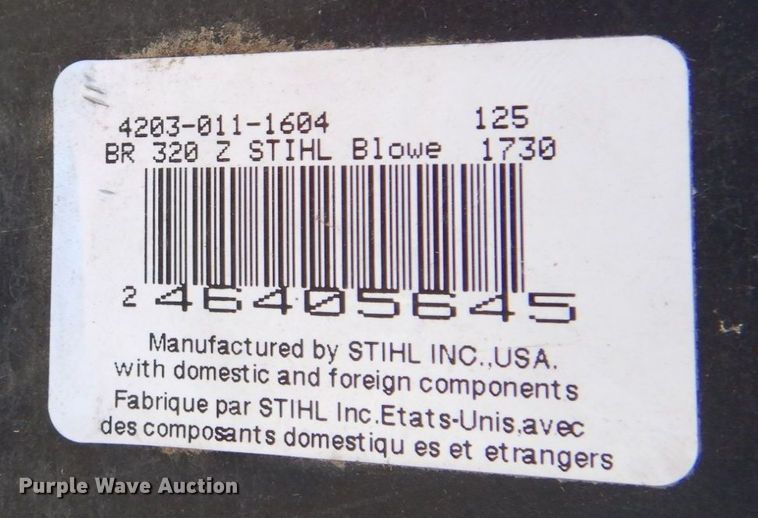 image for item KF9464 (4) snow blowers