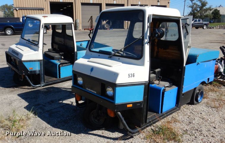 image for item KF9466 1991 Cushman Trusckster  utility vehicle
