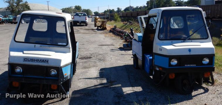 image for item KF9466 1991 Cushman Trusckster  utility vehicle