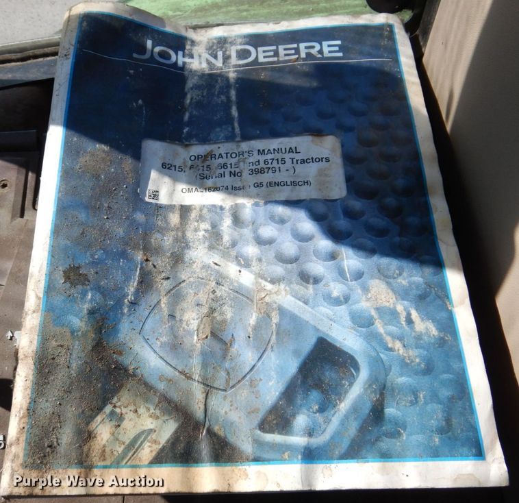 image for item KF9493 2006 John Deere 6615  tractor