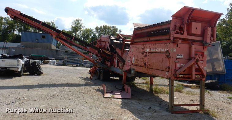 image for item KF9504 2009 Terex Finlay 663W  screening plant