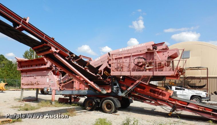 image for item KF9504 2009 Terex Finlay 663W  screening plant