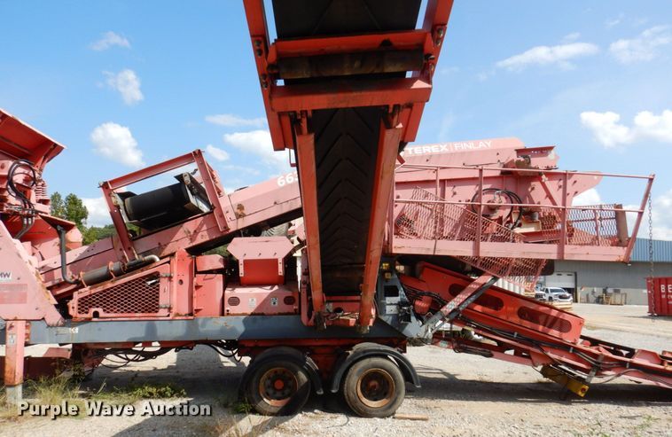 image for item KF9504 2009 Terex Finlay 663W  screening plant