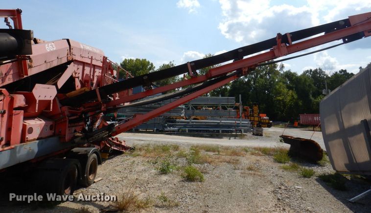 image for item KF9504 2009 Terex Finlay 663W  screening plant