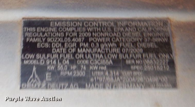 image for item KF9504 2009 Terex Finlay 663W  screening plant