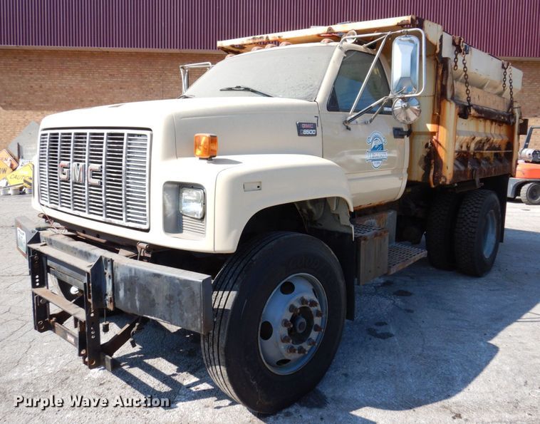 image for item KF9580 2000 GMC C8500  dump truck