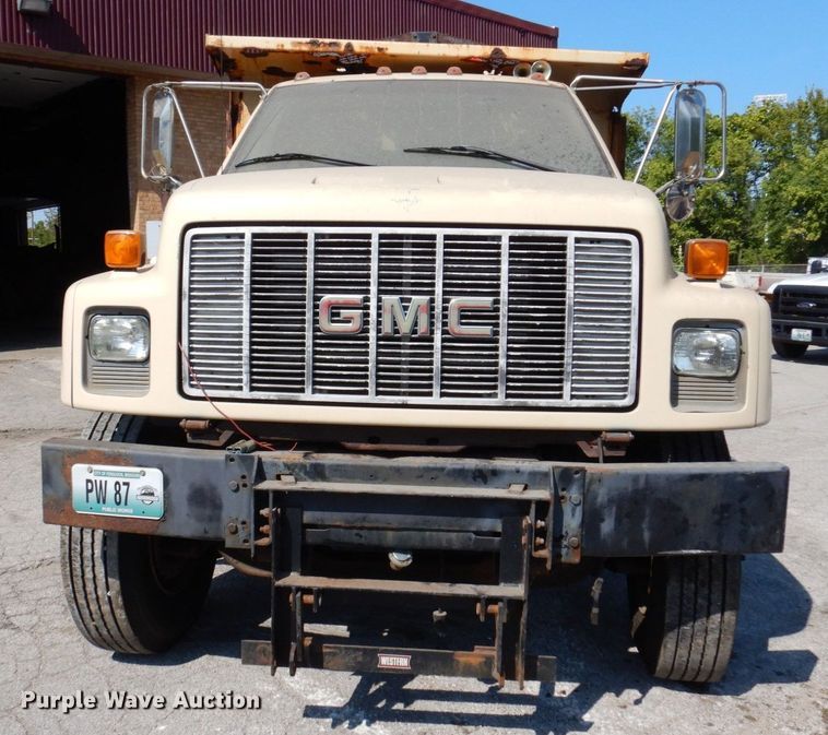 image for item KF9580 2000 GMC C8500  dump truck