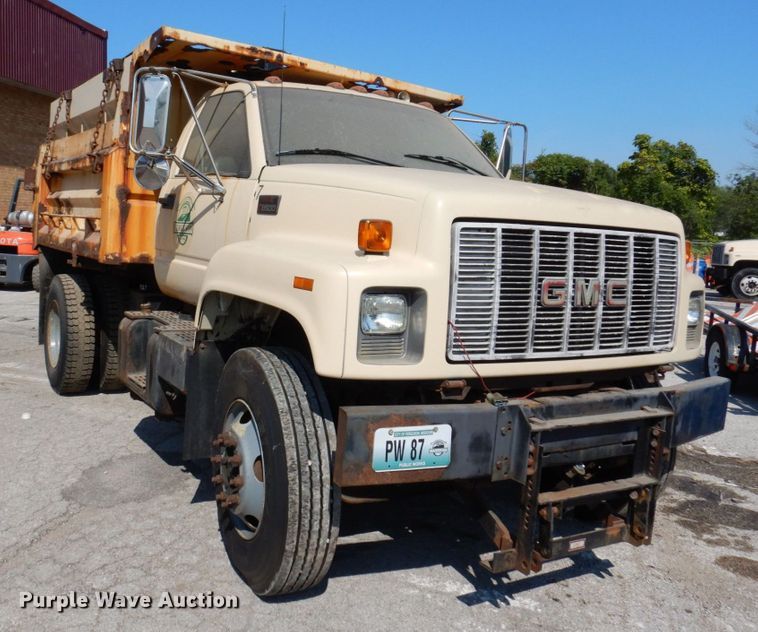 image for item KF9580 2000 GMC C8500  dump truck