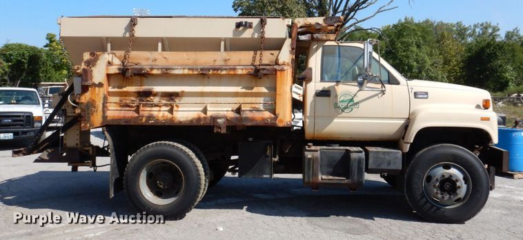 image for item KF9580 2000 GMC C8500  dump truck