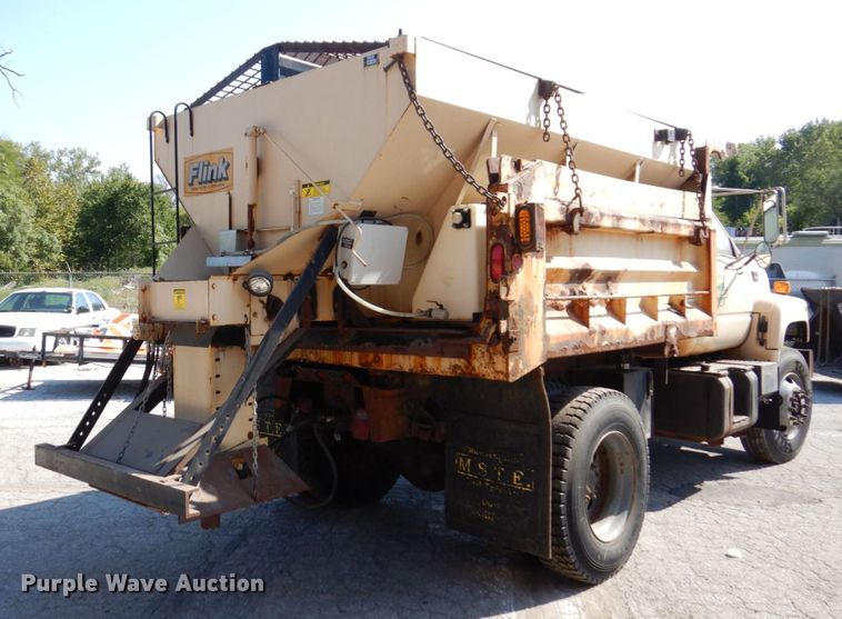 image for item KF9580 2000 GMC C8500  dump truck
