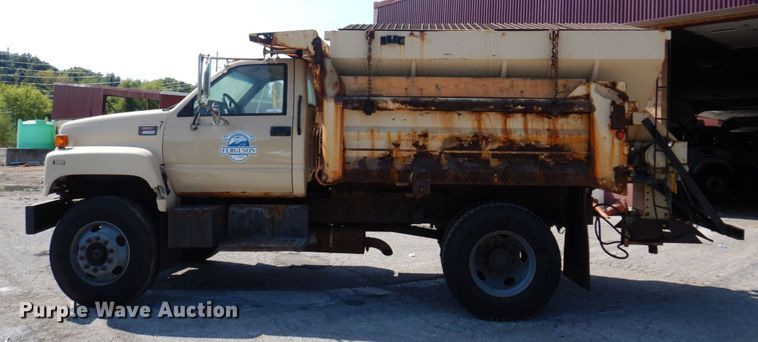 image for item KF9580 2000 GMC C8500  dump truck