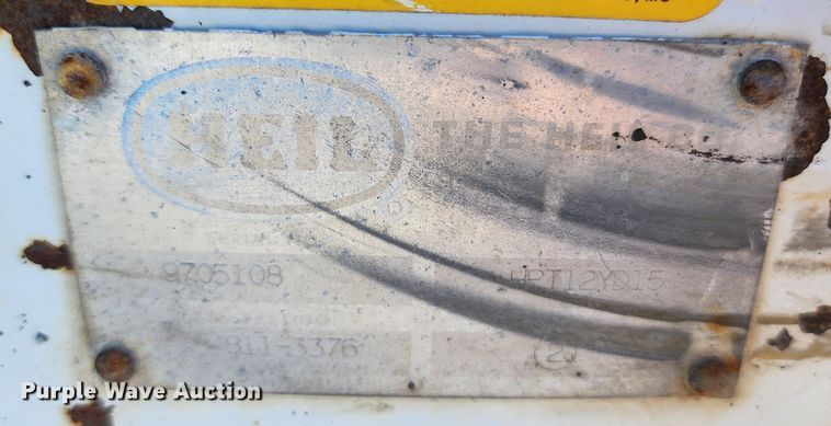 image for item KH9224 Heil HPT12YD15  dump bed