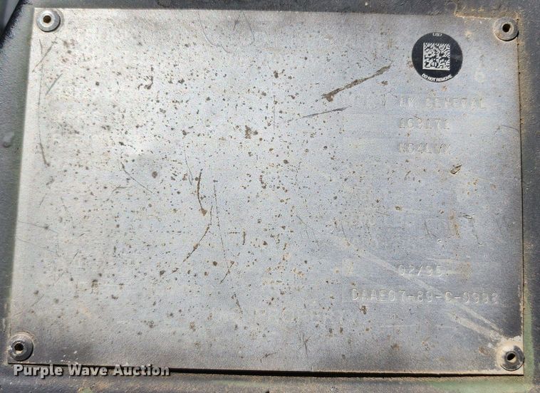 image for item KH9284 1995 Am General M988A1  HMMWV SUV