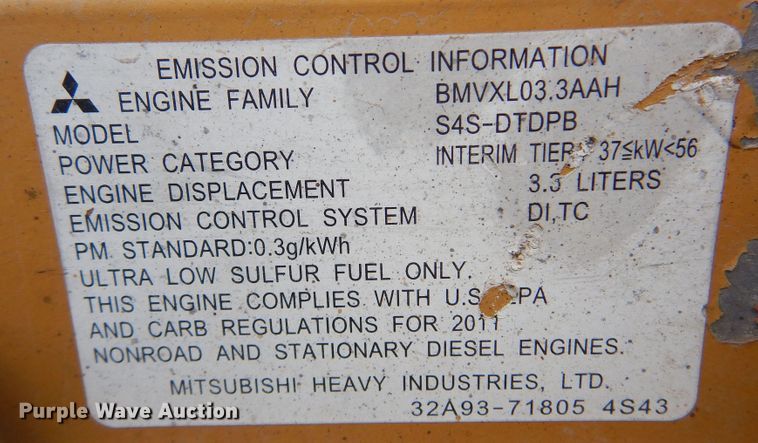 image for item KP9005 2011 Caterpillar C3.4  engine