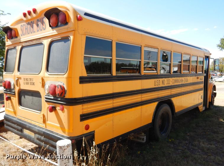 image for item KP9006 2002 International Blue Bird  school bus