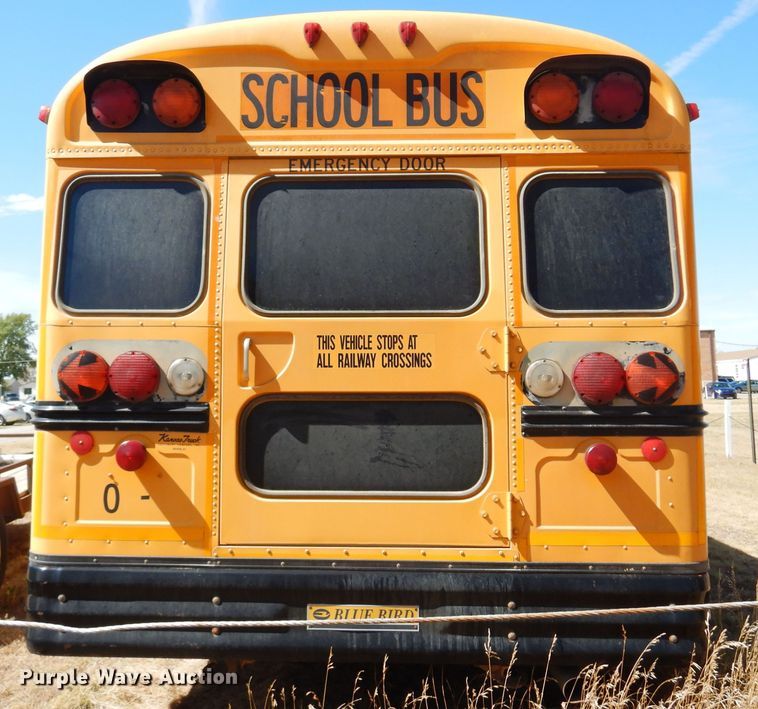 image for item KP9006 2002 International Blue Bird  school bus