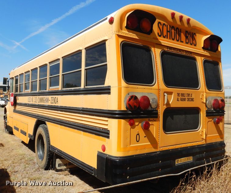 image for item KP9006 2002 International Blue Bird  school bus