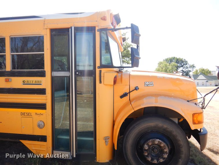 image for item KP9006 2002 International Blue Bird  school bus