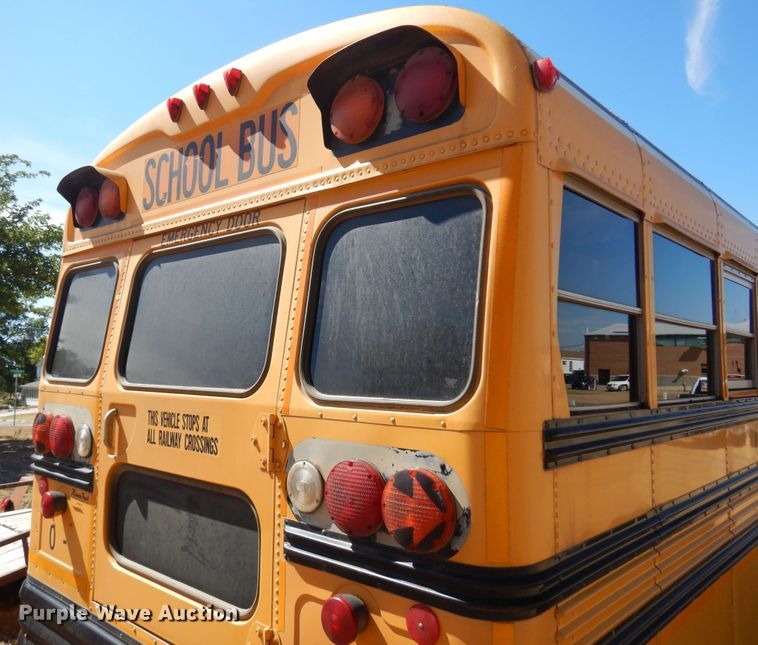image for item KP9006 2002 International Blue Bird  school bus