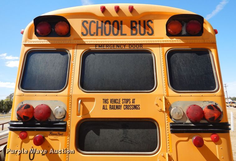 image for item KP9006 2002 International Blue Bird  school bus