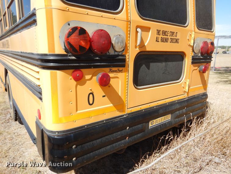 image for item KP9006 2002 International Blue Bird  school bus