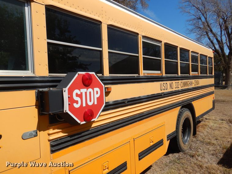 image for item KP9006 2002 International Blue Bird  school bus