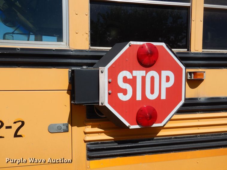 image for item KP9006 2002 International Blue Bird  school bus