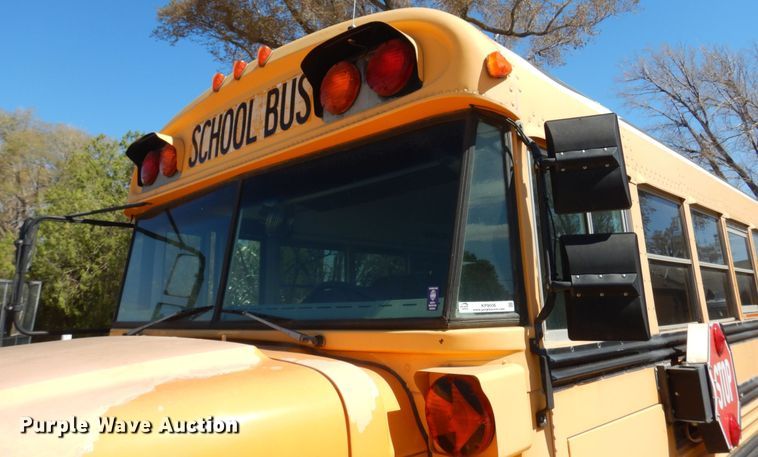 image for item KP9006 2002 International Blue Bird  school bus