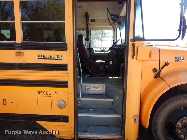 image for item KP9006 2002 International Blue Bird  school bus