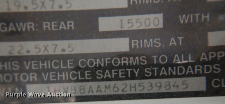 image for item KP9006 2002 International Blue Bird  school bus