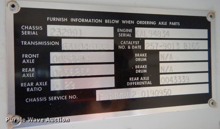 image for item LB9989 2006 Blue Bird  school bus