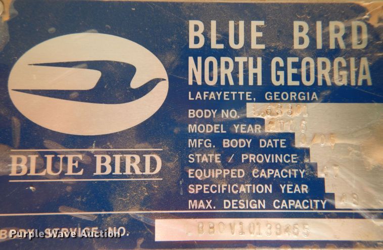 image for item LB9990 2006 Blue Bird  school bus