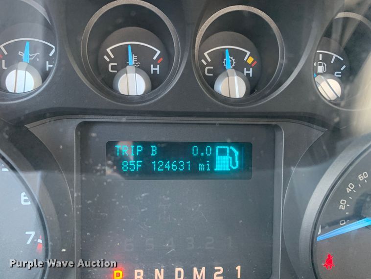 image for item LK9252 2012 Ford F350 Super Duty  utility bed pickup truck