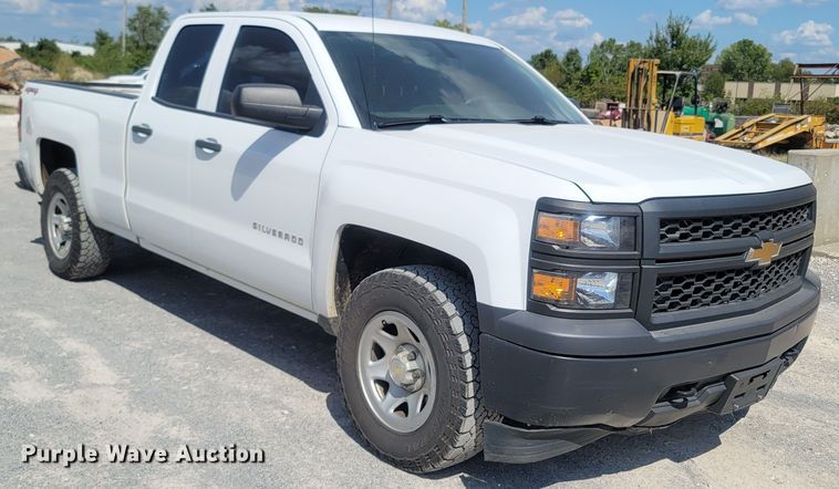image for item LN9543 2015 Chevrolet Silverado 1500  Double Cab pickup truck