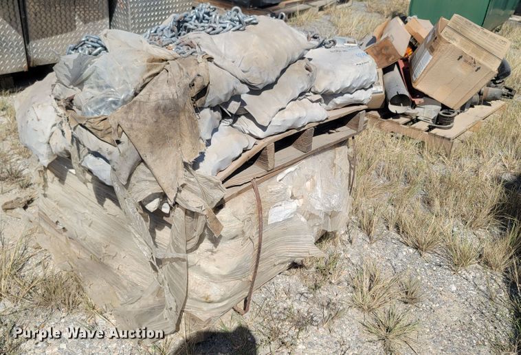 image for item LN9568 Approximately 50 bags of motor grader tire chains