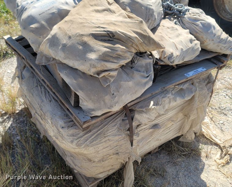 image for item LN9568 Approximately 50 bags of motor grader tire chains