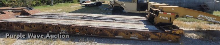 image for item LN9586 2002 Eager Beaver 50GSL  lowboy equipment trailer