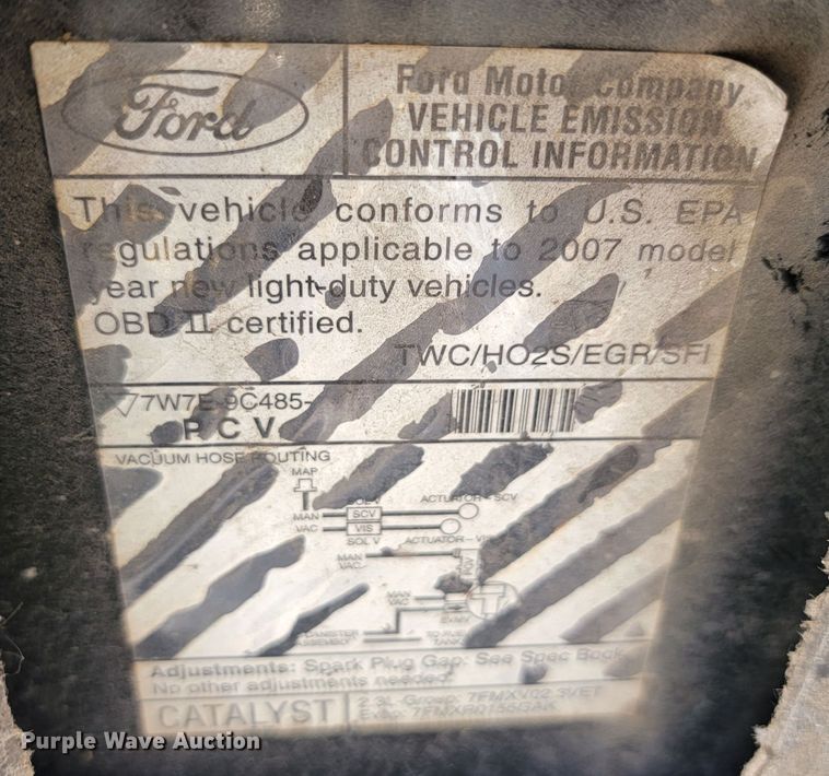 image for item LO9104 2007 Ford Fusion SE