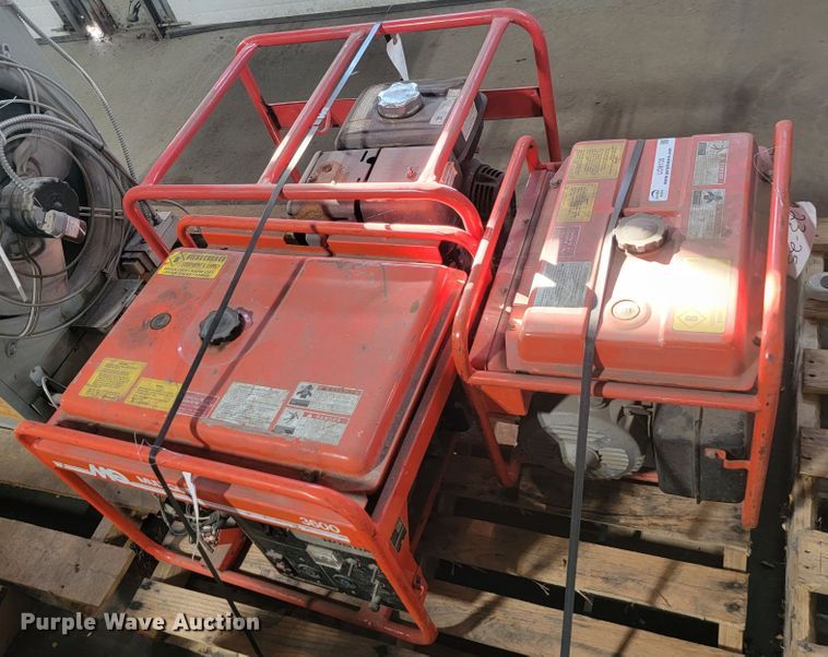 image for item LO9135 (3) Multiquip generators