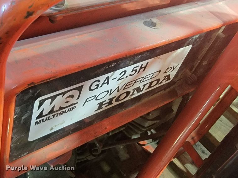 image for item LO9135 (3) Multiquip generators