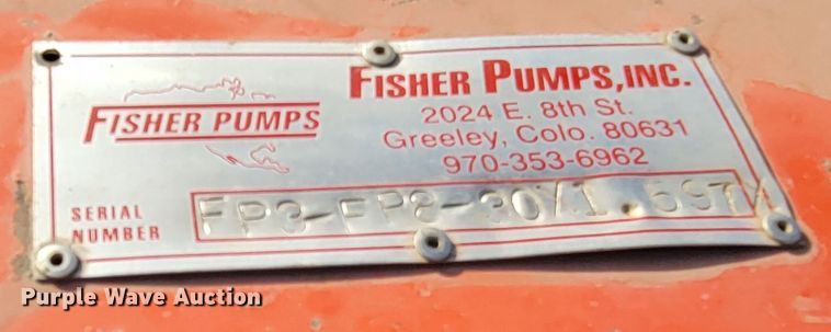 image for item LO9219 Fisher  pump