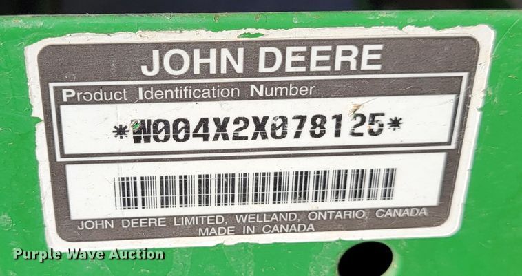 image for item LO9228 2002 John Deere Gator 4x2  utility vehicle