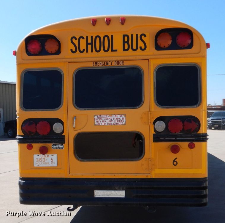 image for item LU9576 1997 Blue Bird TC2000  school bus